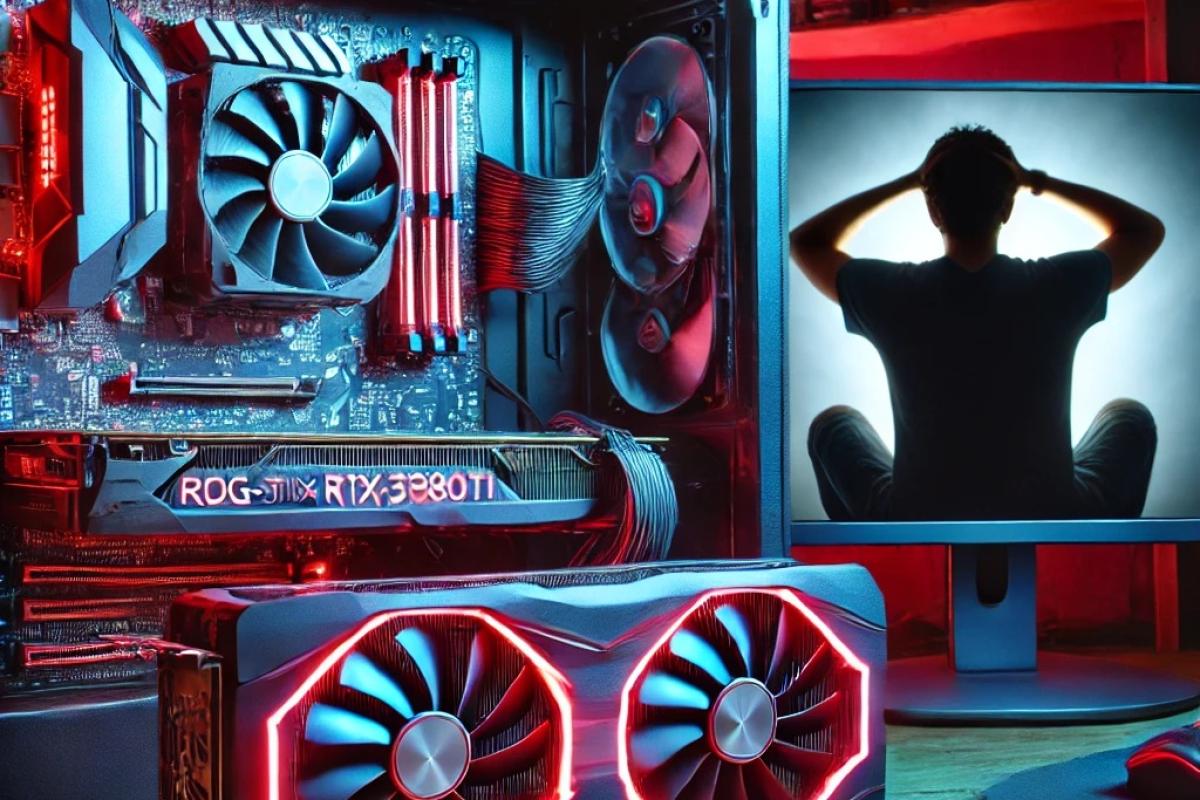 GeForce RTX3080TI Ekran Kartında Siyah Ekran ve PCIe Güç Pinlerinde Kırmızı LED Sorunları